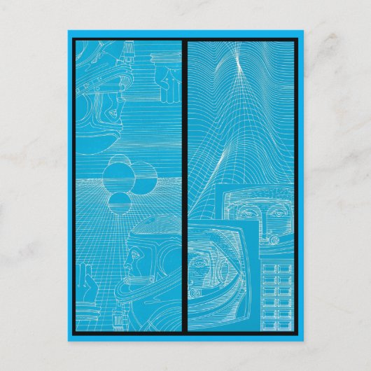 Carte postale Cosmonaut Trois (Devant)
