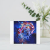 Carte Postale Cosmos occultes (Debout devant)