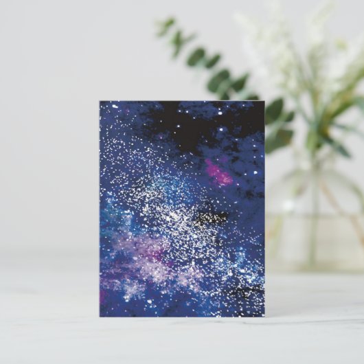 Carte Postale Cosmos universel (Debout devant)