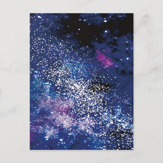 Carte Postale Cosmos universel (Devant)