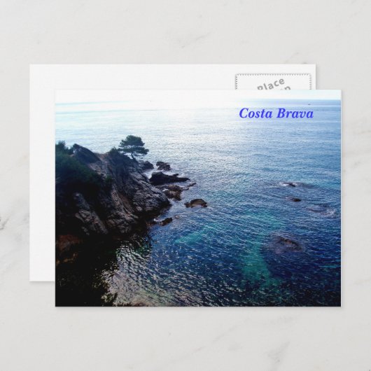 Carte postale Costa Brava (Devant / Derrière)