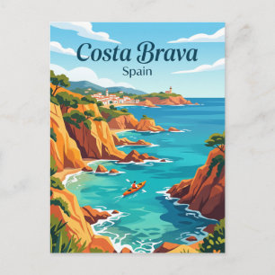 Carte Postale Costa Brava Espagne