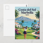 Carte Postale Costa del Sol Marbella Espagne (Devant / Derrière)
