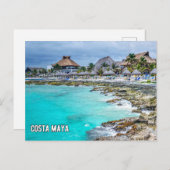 Carte postale Costa Maya Mexico (Devant / Derrière)