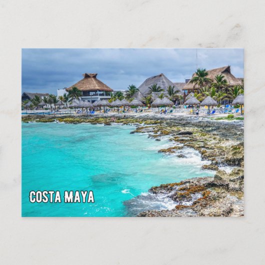 Carte postale Costa Maya Mexico (Devant)