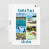 Carte Postale Costa Maya, Mexique (Devant / Derrière)