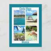 Carte Postale Costa Maya, Mexique (Devant)