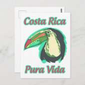 Carte Postale Costa Rica (Devant / Derrière)