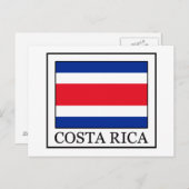 Carte Postale Costa Rica (Devant / Derrière)