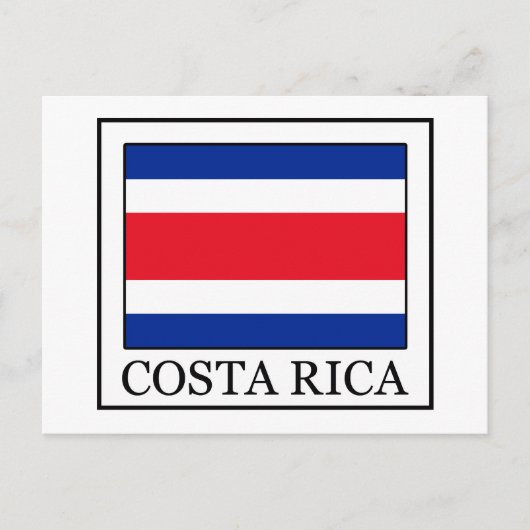 Carte Postale Costa Rica (Devant)