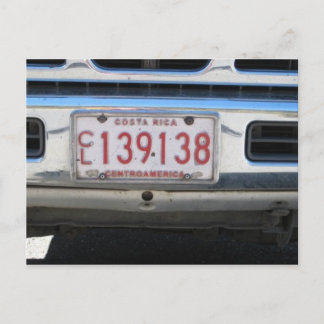 Carte postale Costa Rica