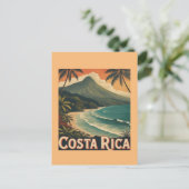 Carte Postale Costa Rica Beach, Pura Vida (Debout devant)