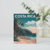 Carte Postale Costa Rica Beach Pura Vida (Debout devant)