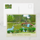 Carte Postale Costa Rica /Parc Bontanique (Devant / Derrière)