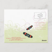 Carte postale Costa Rica Pura Vida Tree Frog (Dos)