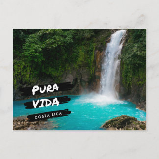 Carte Postale Costa Rica Rio Celeste Cascade vacances