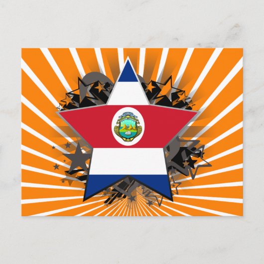 Carte Postale Costa Rica Star (Devant)