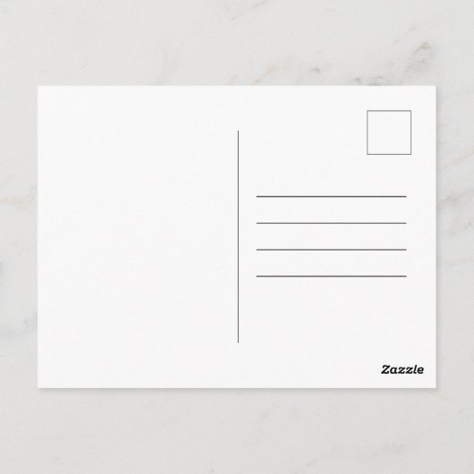 Carte postale Costa Rica Tropical Waterfall (Dos)