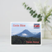 Carte Postale Costa Rica - Volcan Arenal - (Debout devant)