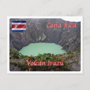 Carte Postale Costa Rica - Volcan Irazù -