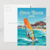 Carte Postale Costa Teguise Espagne (Devant / Derrière)
