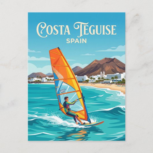 Carte Postale Costa Teguise Espagne (Devant)