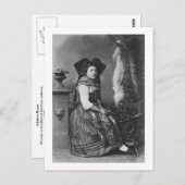 Carte Postale Costume d'Alsace (Devant / Derrière)