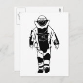 Carte Postale Costume de bombe (Devant / Derrière)