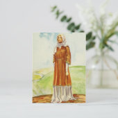 Carte Postale Costume de femme de l'époque de William Ier (Debout devant)