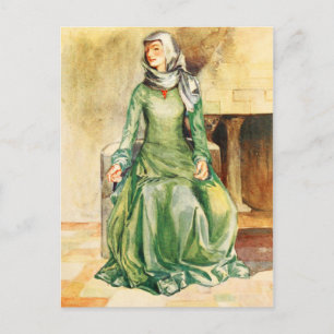 Carte Postale Costume de femme de l'époque de William II