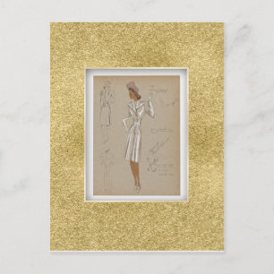 Carte Postale Costume de référence porté sur un costume de 2 piè