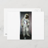 Carte Postale Costume d'espace d'astronaute de la NASA (Devant / Derrière)