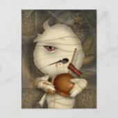 Carte Postale Costume d'Halloween pour maman drôle (Devant)