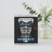 Carte Postale Costume d'invitation Groomsman Tuxedo (Debout devant)