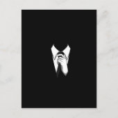 Carte Postale Costume et Cravate anonyme (Devant)