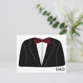 Carte Postale Costume Et Dickie Bow (Debout devant)