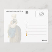 Carte Postale Costume italien traditionnel de Stérzing (Dos)