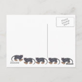 Carte Postale Costume Kitty (Dos)