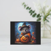 Carte Postale Costume Koala Halloween (Debout devant)