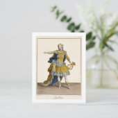 Carte Postale Costume pour Apollo dans l'opéra 'Phaethon', engra (Debout devant)
