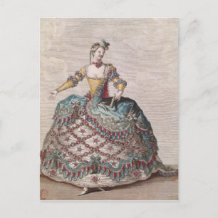 Carte Postale Costume pour une femme indienne