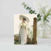 Carte Postale Costume suisse traditionnel de Unterwalden (Debout devant)