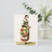 Carte Postale Costume suisse traditionnel du canton de Lucerne (Debout devant)