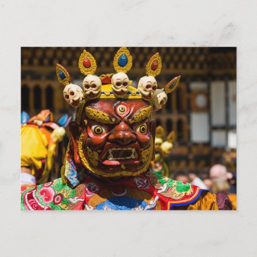 Carte Postale Costumed Festival Dancer (Devant)