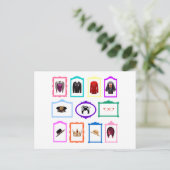 Carte postale Costumes (Debout devant)