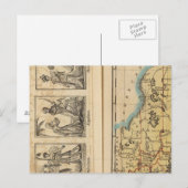 Carte Postale Costumes du Maine (Devant / Derrière)