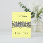 Carte Postale Costumes historiques (Debout devant)