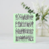 Carte Postale Costumes historiques (Debout devant)