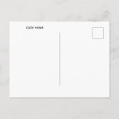 carte postale cosy (Dos)