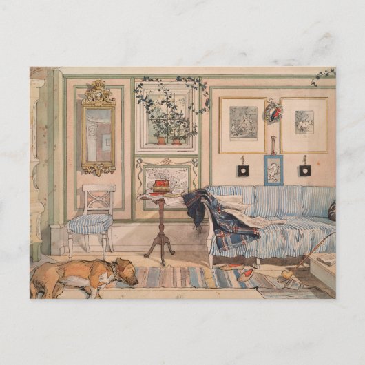 Carte Postale Cosy Corner (par Carl Larsson) (Devant)